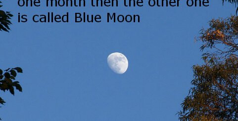 facts about the moon