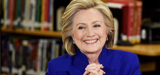 Hilary Clinton smiling