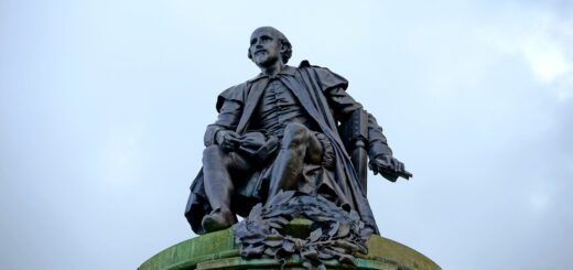 statue of William Shakespeare