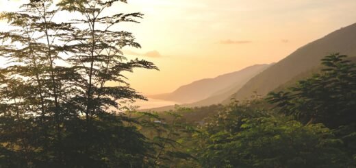 Mountain Landscape on Haiti